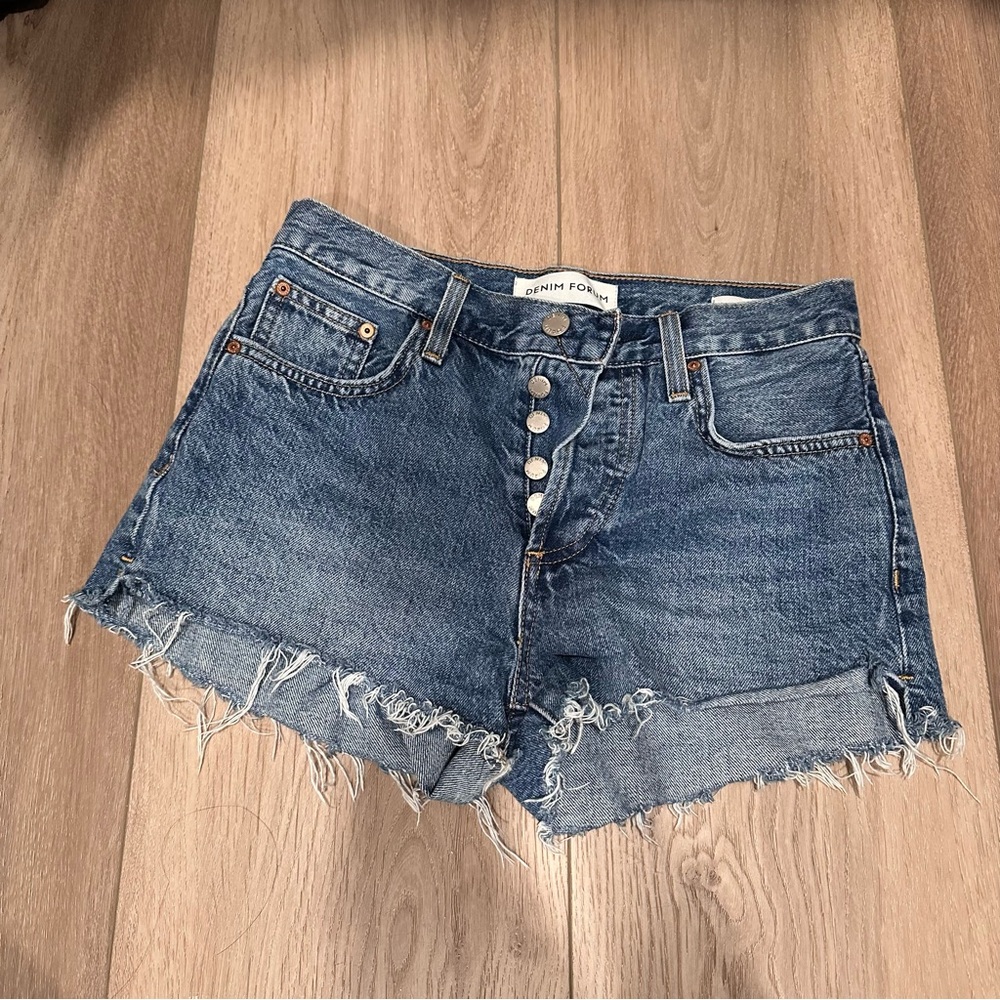 Aritzia Denim Forum The Yoko Shorts